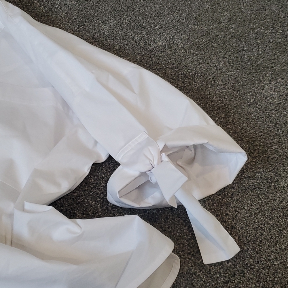 NWT Calvin KleinRoll sleeves top XL - Picture 8 of 8
